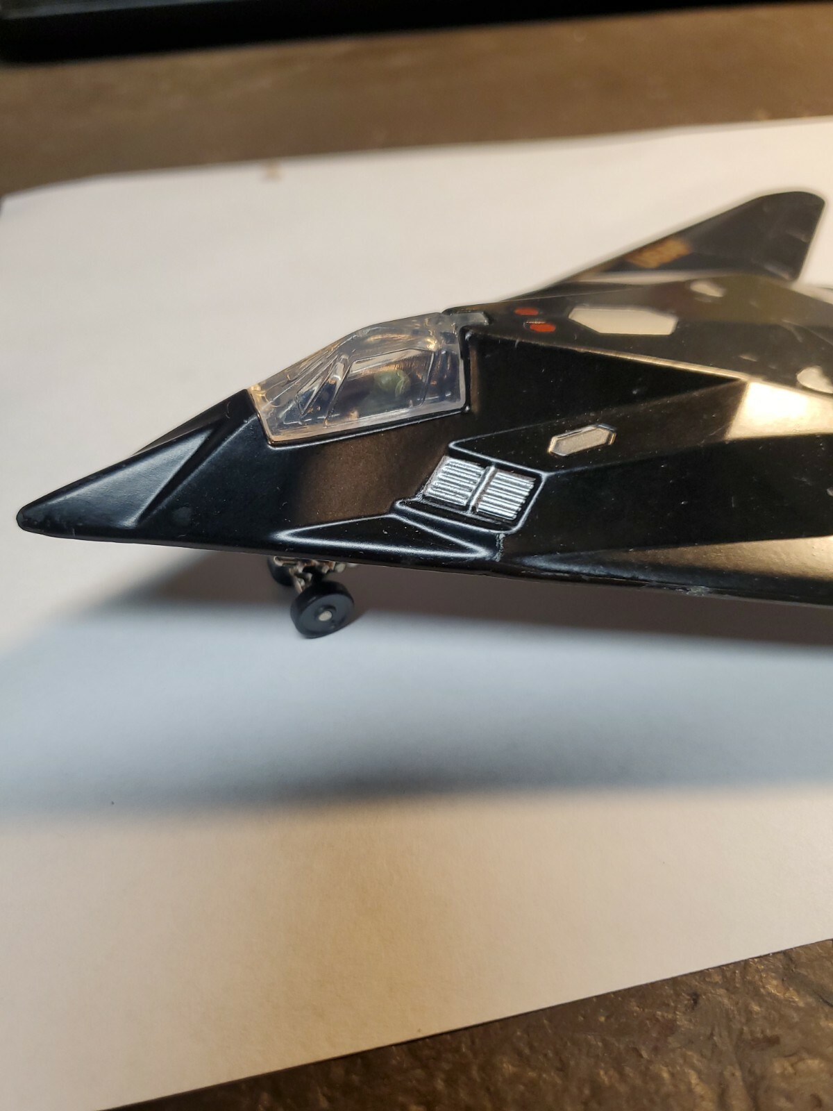 PLAYMAKER TOYS USAF UNITED STATES AIR FORECE F-117A STEAL BLACK NIGHT HAWK