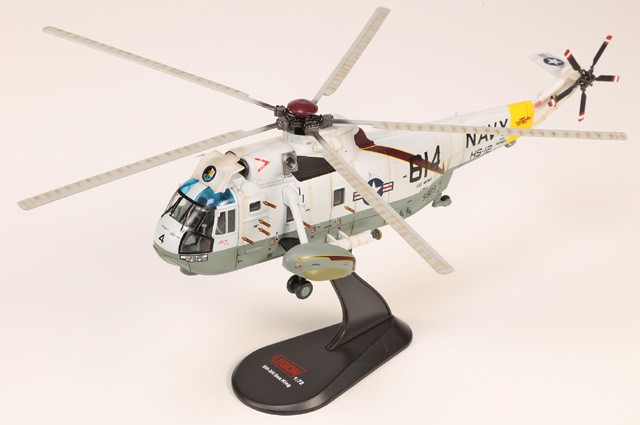 14055LD Legion Models SH-3H Sea King 1/72 Model NF614 USN HS-12 Wyverns