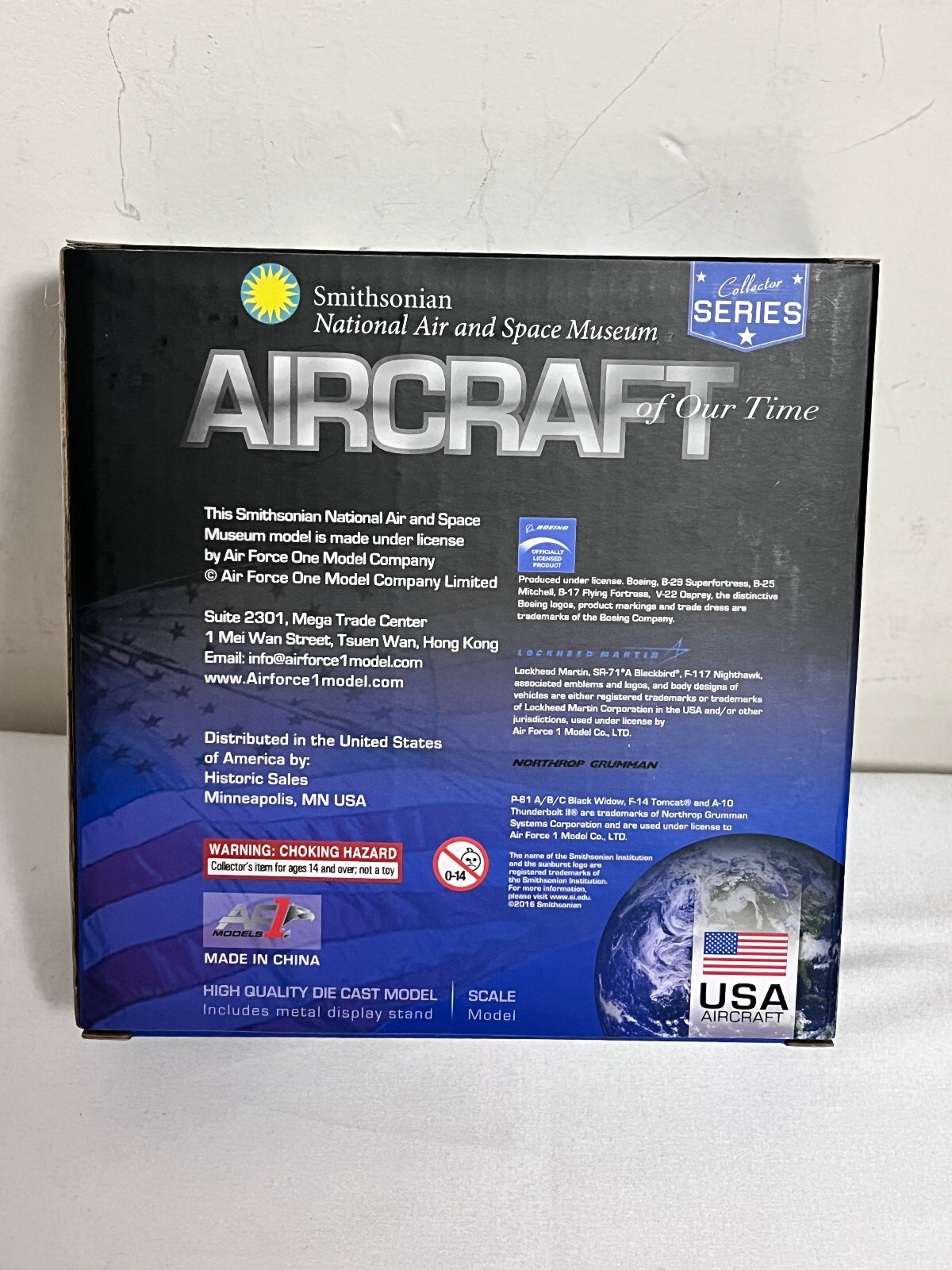 Air Force One Smithsonian Nat’l Air And Space Museum Collector Series Die Cast