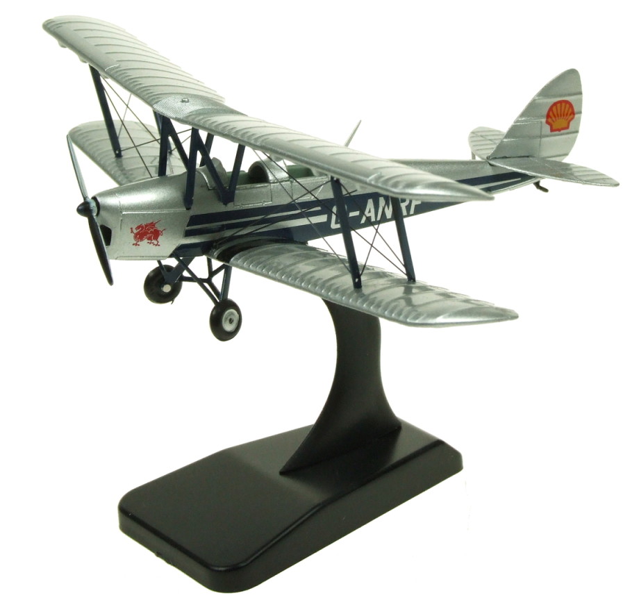 AVIATION72 AV7221006 1/72 DH82a TIGER MOTH G-ANRF INCLUDING STAND – NEW RELEASE