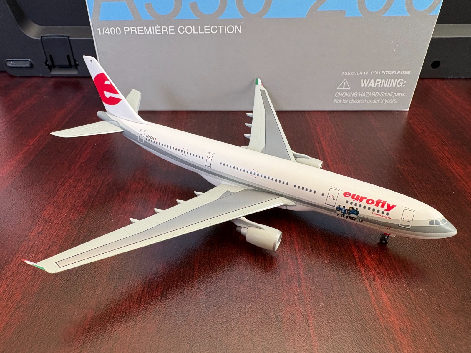 Dragon Wings Eurofly Airbus A330-200 Italian Football Team 1/400 Scale