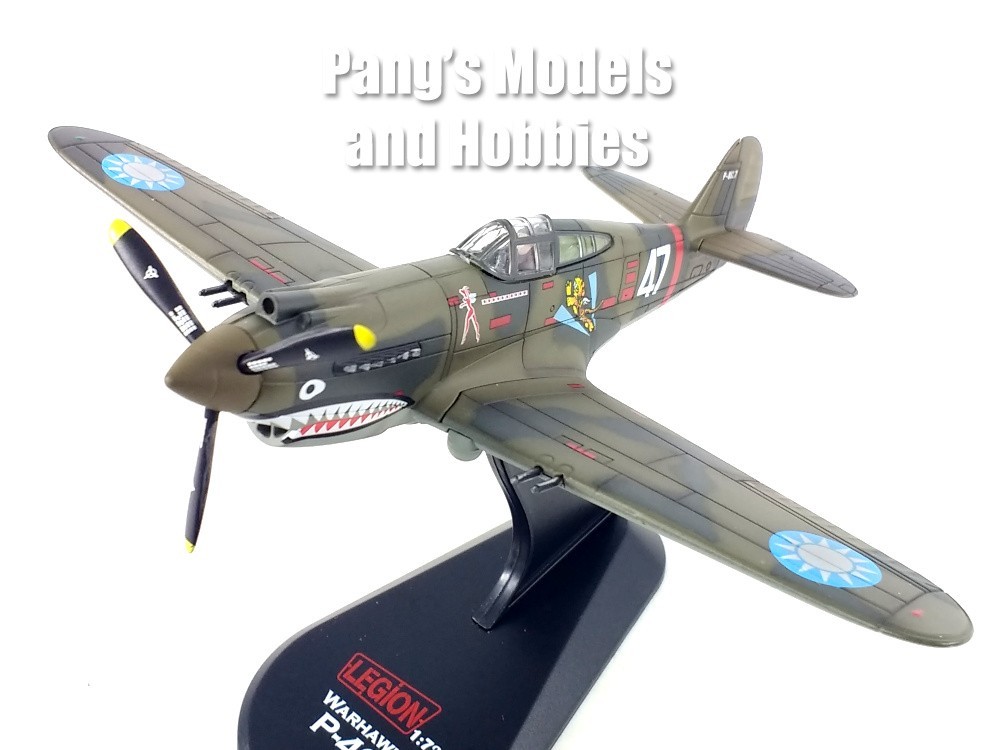 P-40 P-40B/C Warhawk “White 47” Flying Tigers – AVG 1/72 Scale Diecast Model