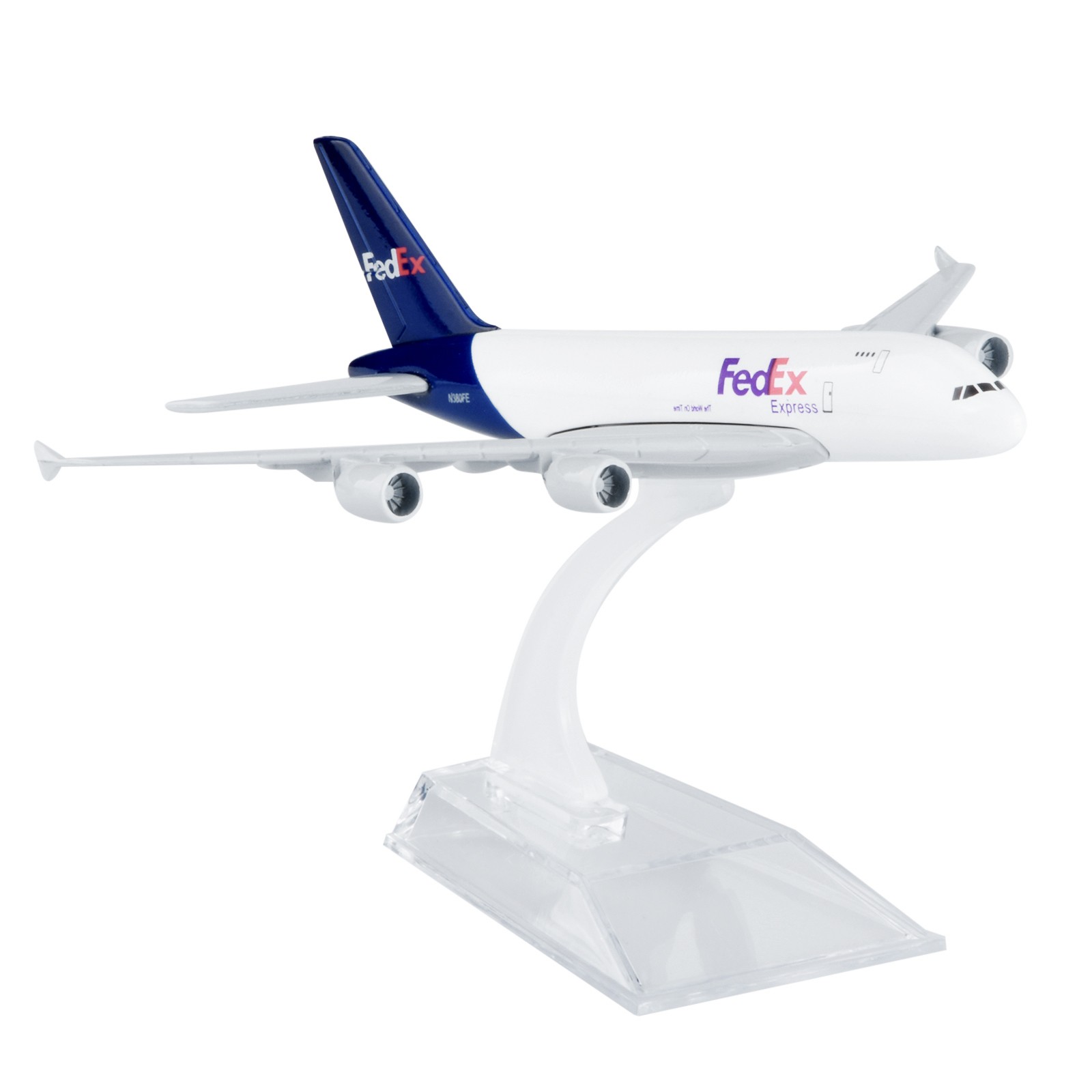 1:400 A380 Aircraft Airplane Plane Model For Federal Express Kid Collection/Gift