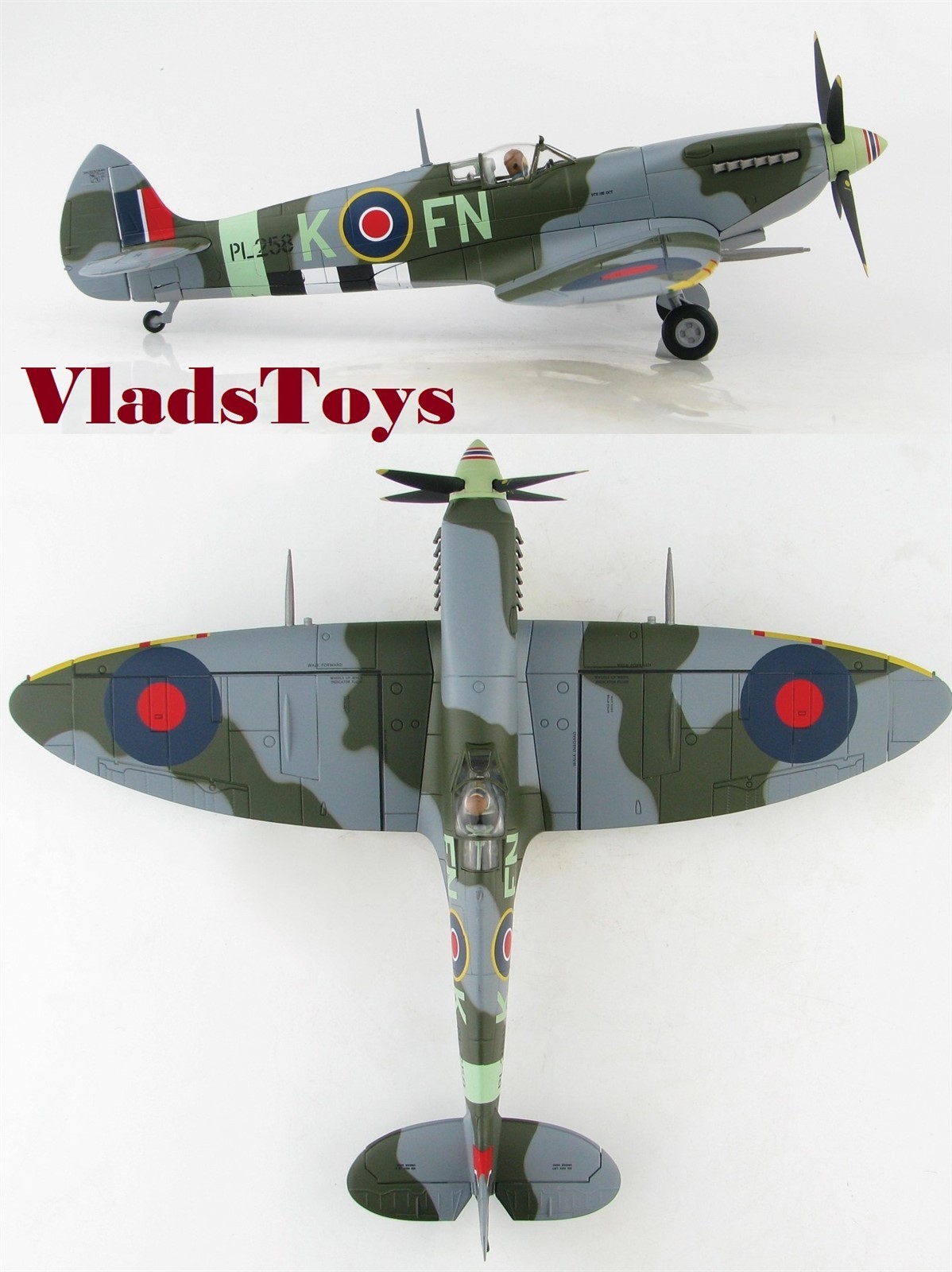 Hobby Master 1/48 Spitfire Mk IX RAF331 (Norwegian) Squadron, 1944 HA8321