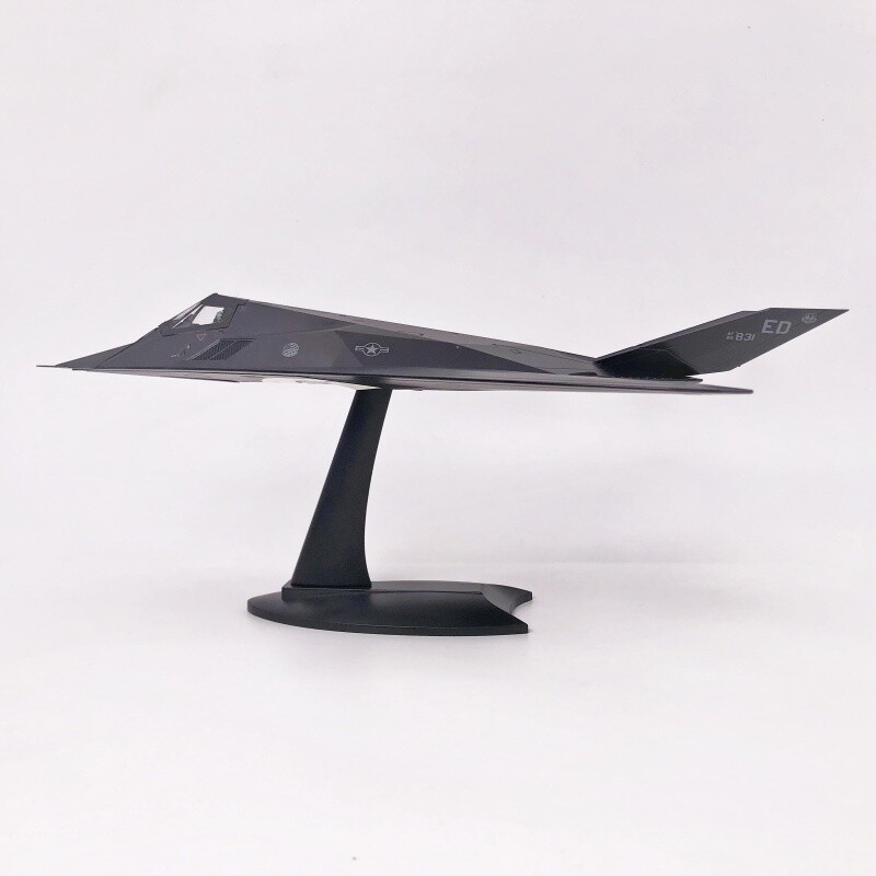 1:72 Alloy Diecast Military Model Lockheed F-117 Nighthawk Attack Fighter Plane