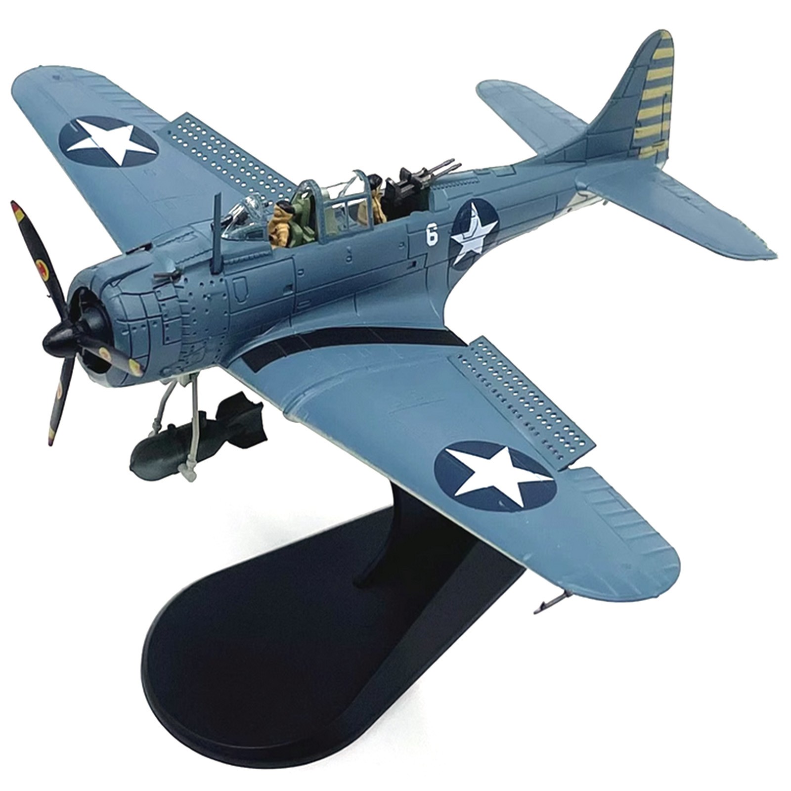 1/72 US SBD-3 Dive Bomber Fighter Alloy Aircraft Model Military Plane Display