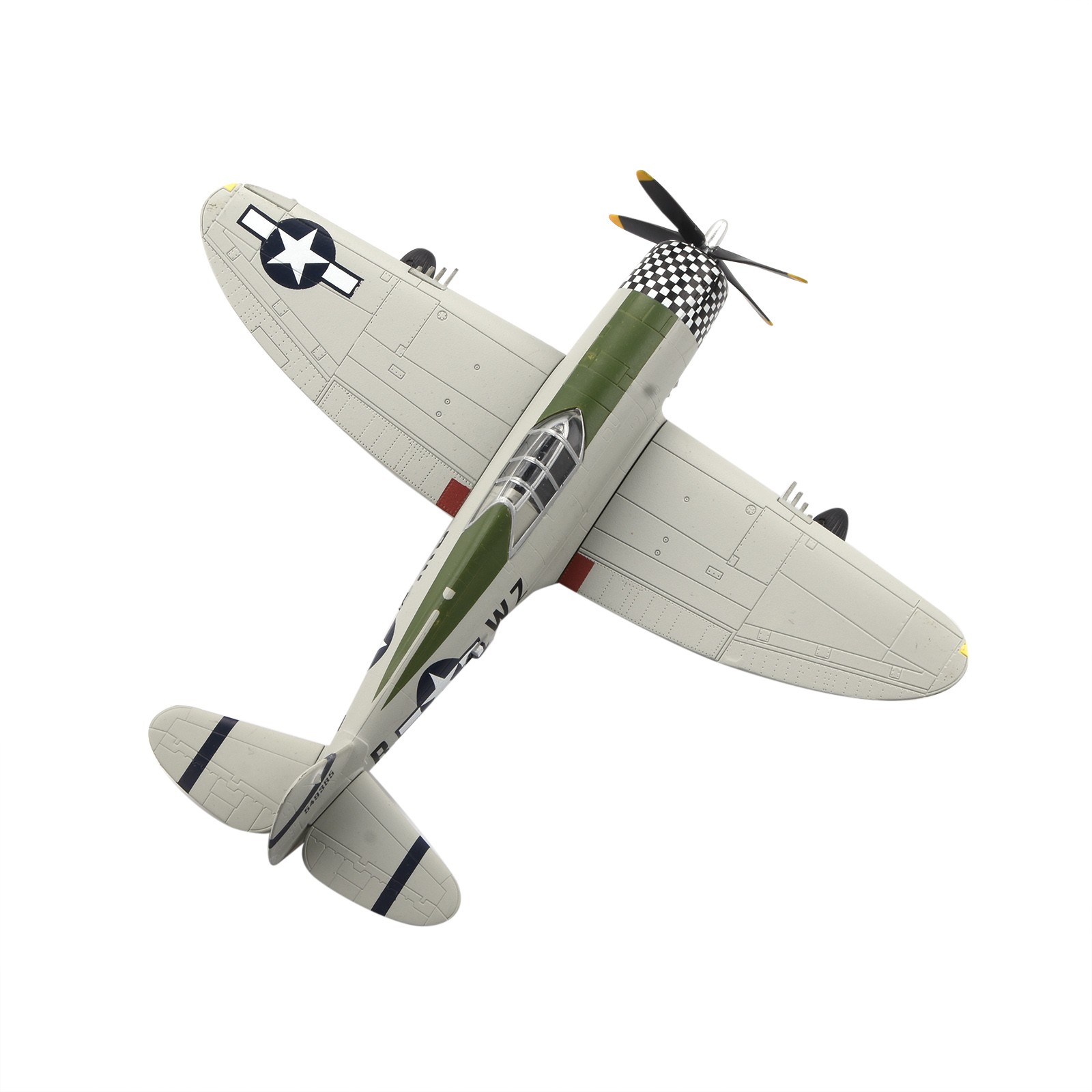 P-47D Thunderbolt Model 1:72 Diecast For Republic WWII USAAF Fighter Stand