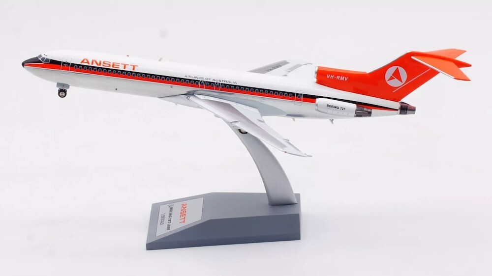 Ansett / Boeing B727-200 / VH-RMV / IF722AN1024P / 1:200 *LAST PIECES*