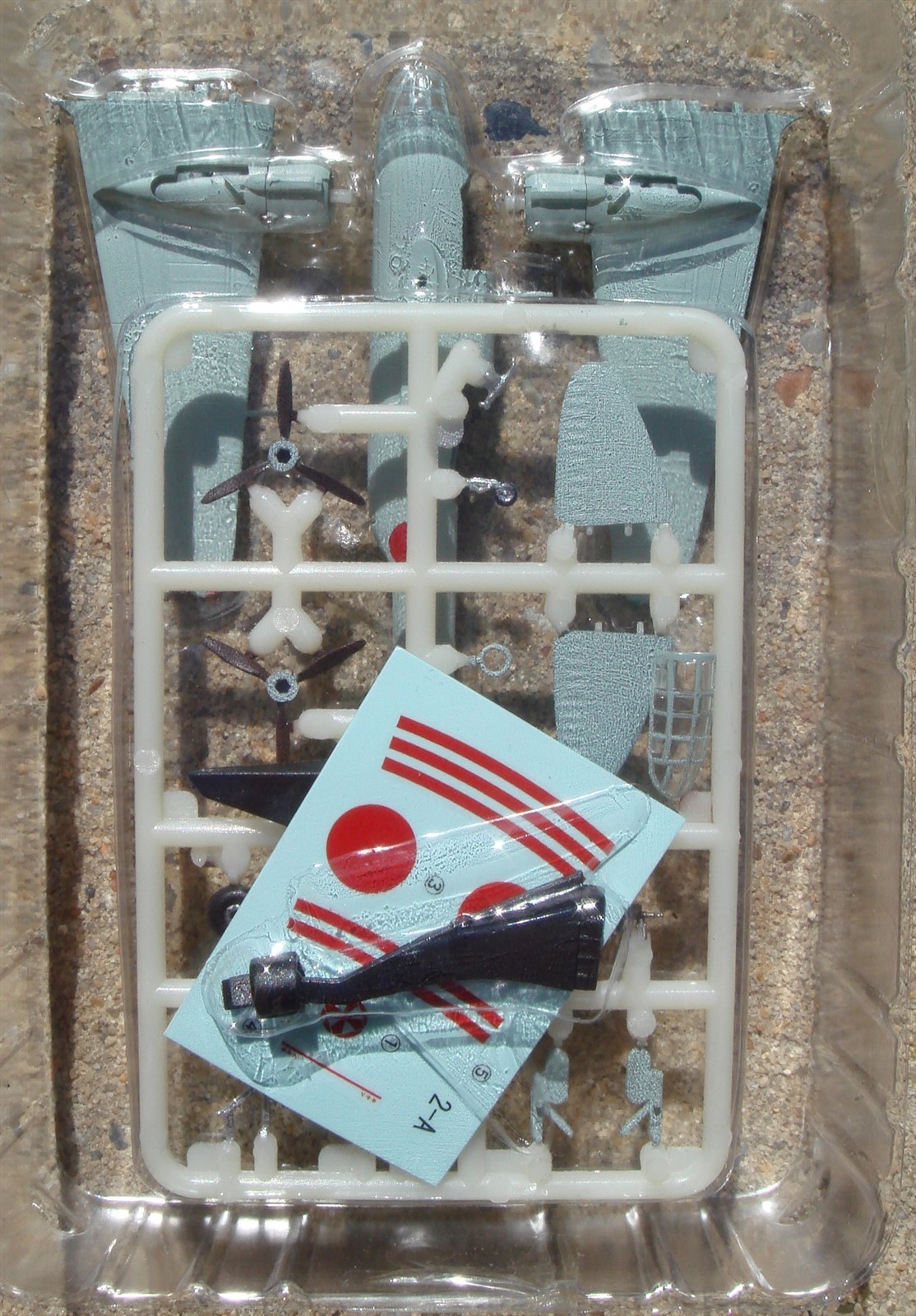 F-Toys 1/144 Twin-engine #4 Kawasaki Ki-48 I model Hokota hikou gakkou (2A)