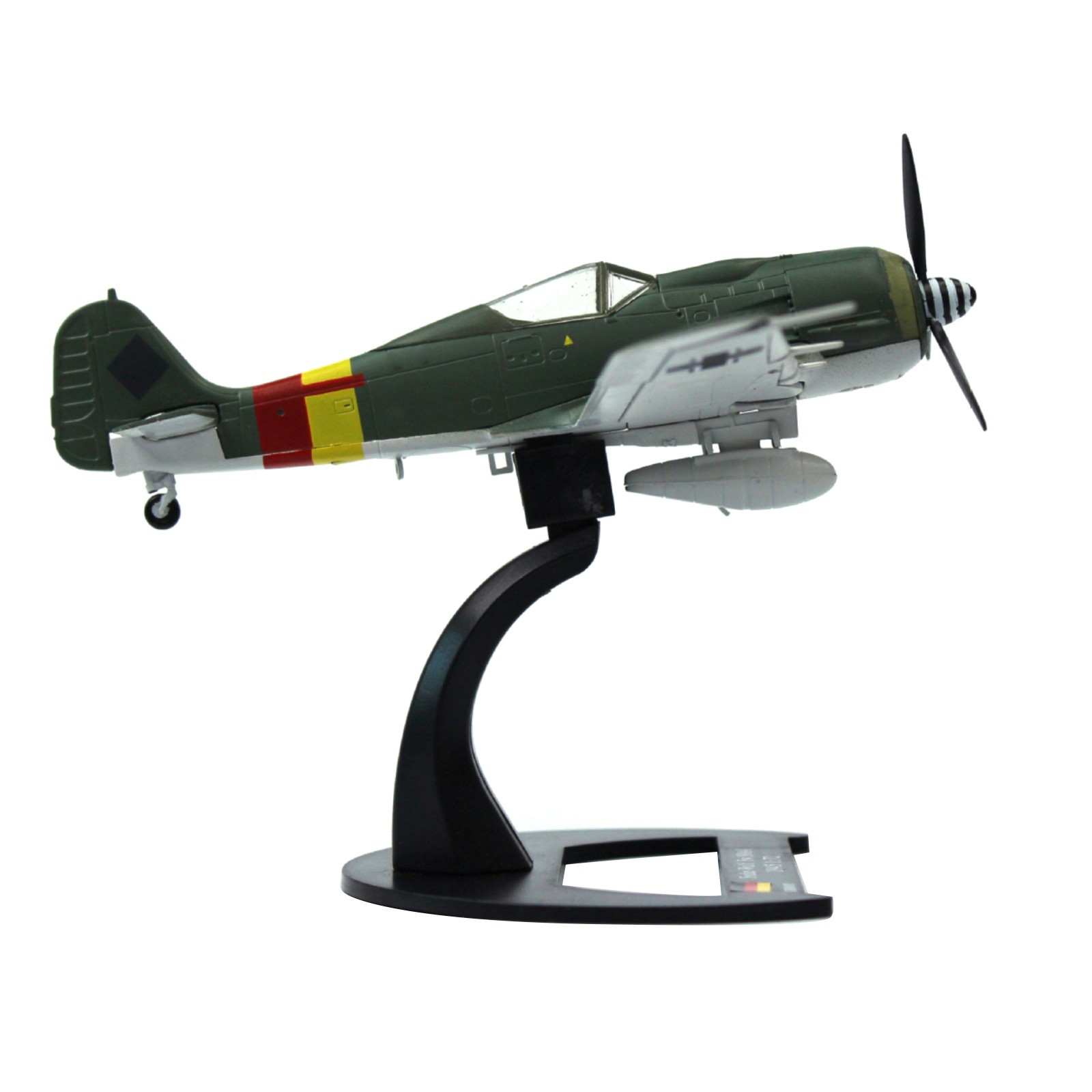 Alloy+Plastic Focke-Wulf Fw-190 Model Scale 1:72 Aircraft Replica Display