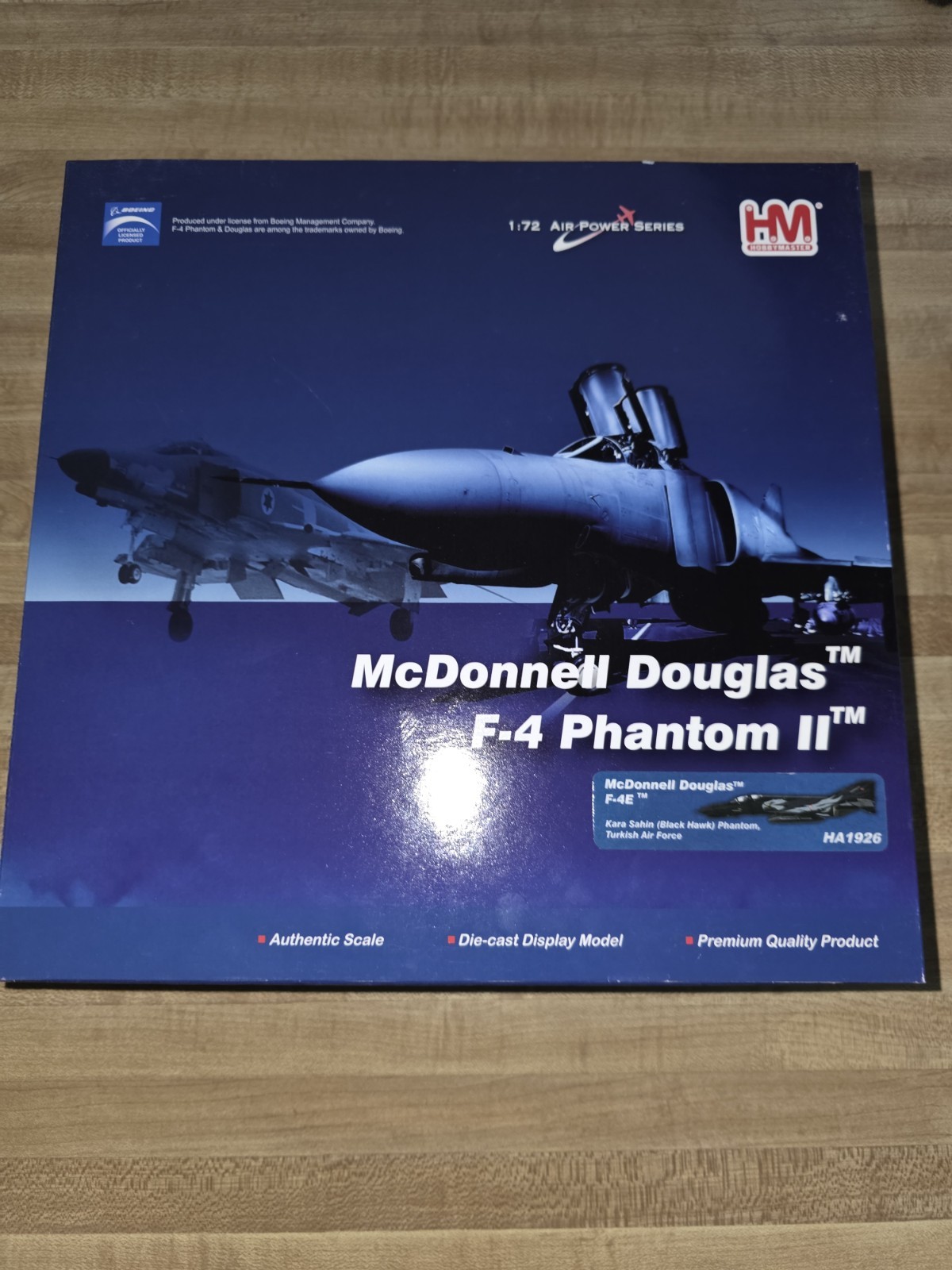 Hobby Master 1/72 HA1926 McDonnell F-4E Phantom II Turkish Air Force Kara Sahin