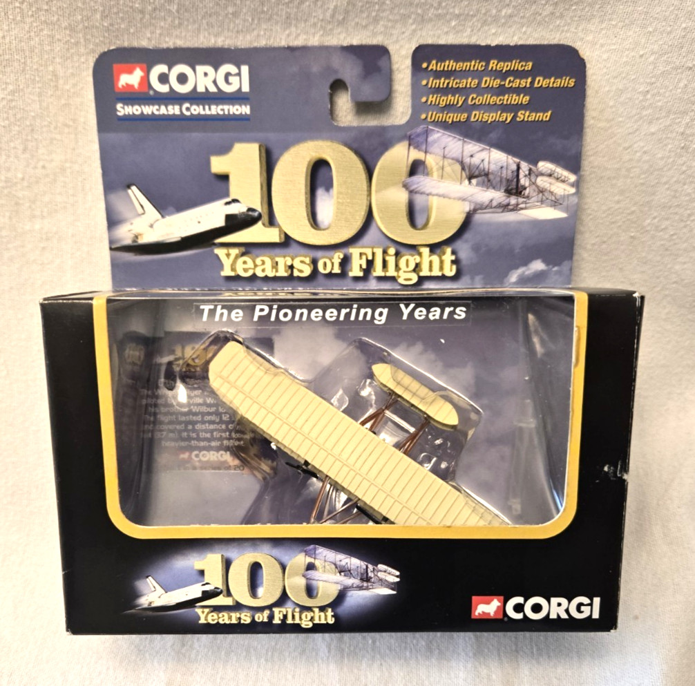 CORGI Diecast – 100 Years Of Flight – Orville & Wilbur Wright #CS90110. * NIB *