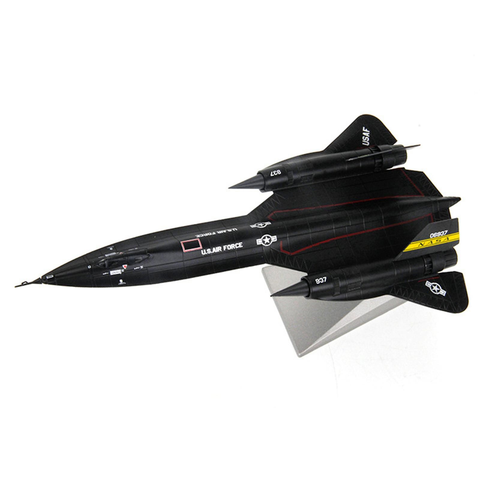 1:144 Blackbird SR-71 Reconnaissance Aircraft Alloy Aircraft Mode Aircraft