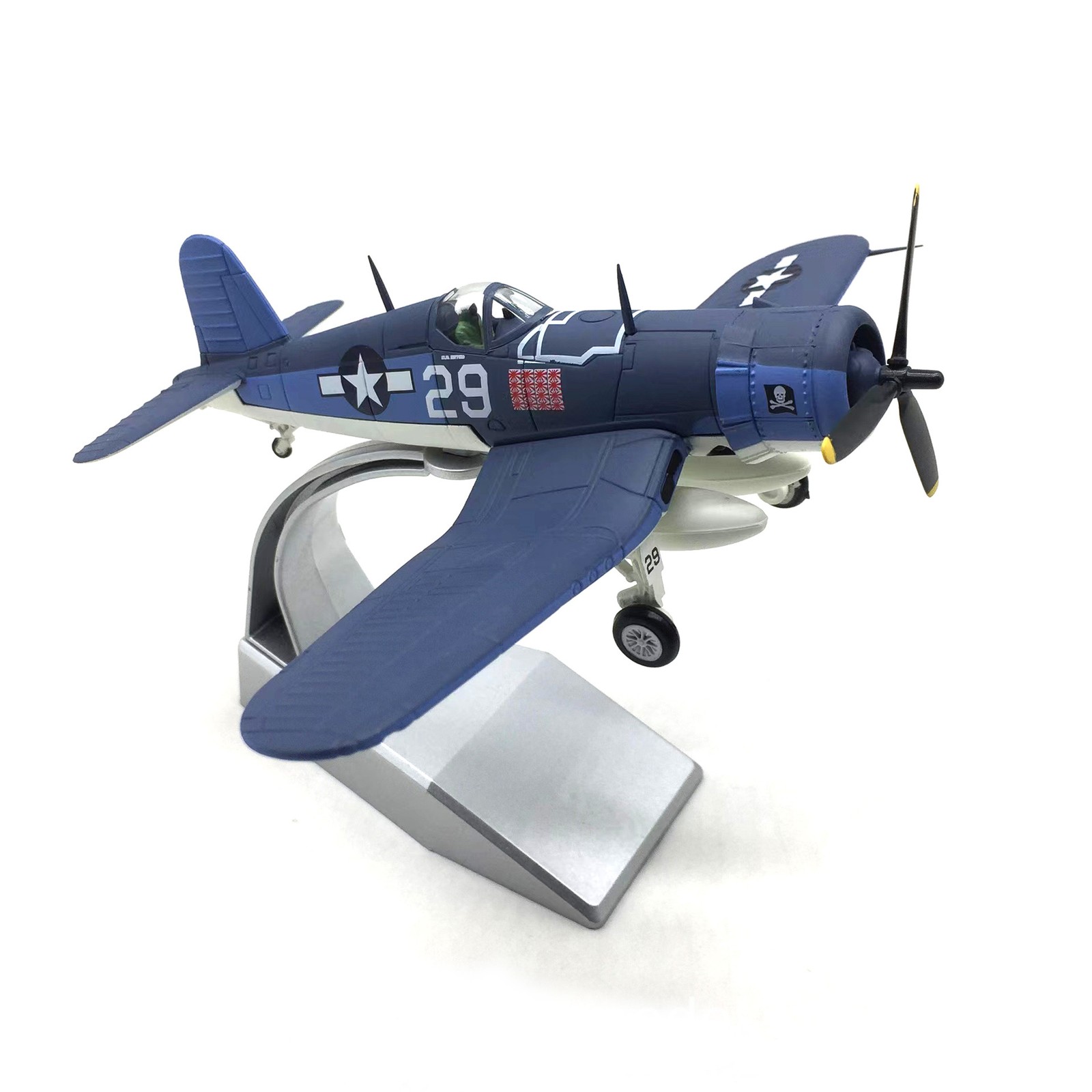 1:72 WW II F4U-1 Pirate Military Fighter Aircraft Plane Model Collection Gift c