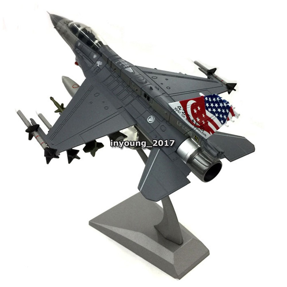 1/72 F-16D Block 50/52 Fighter Airplane Model Diecast Metal Military Plane Model