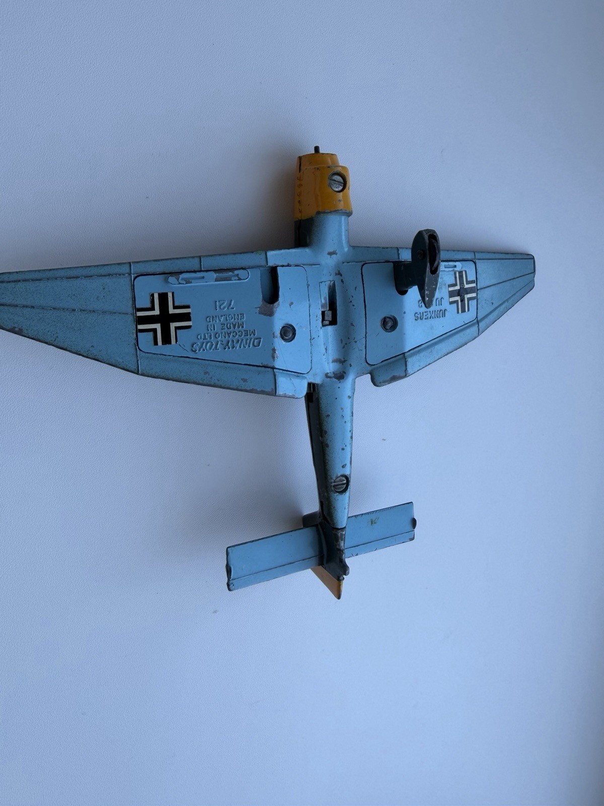 Dinky 721 1:72 Die-Cast Metal Junkers JU 87B Stuka Military Airplane