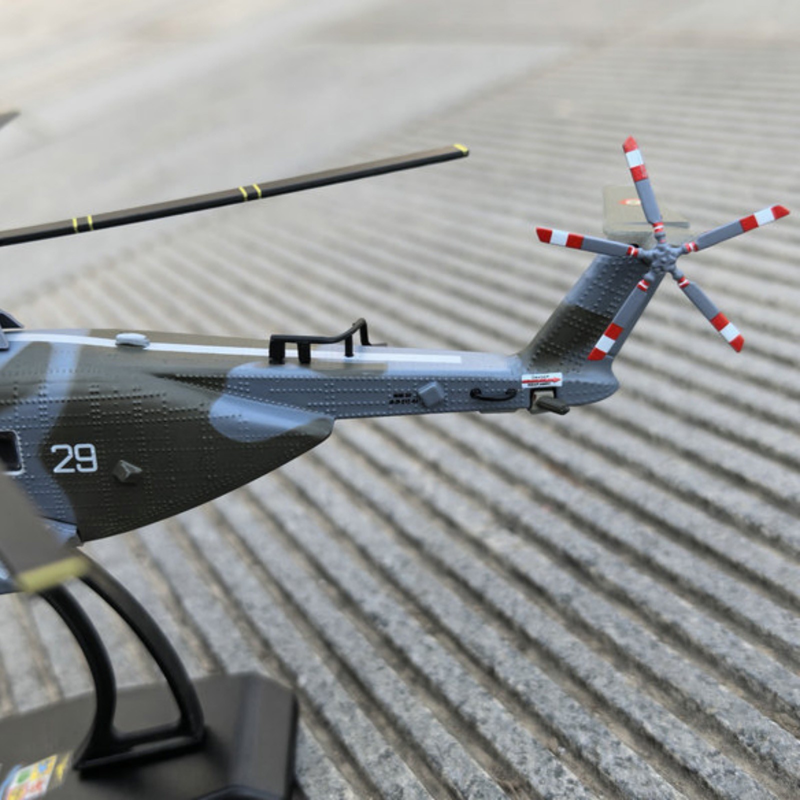 Italian Air Force HH-3F Pelican Helicopter 18cm Diecast Alloy Finished Model
