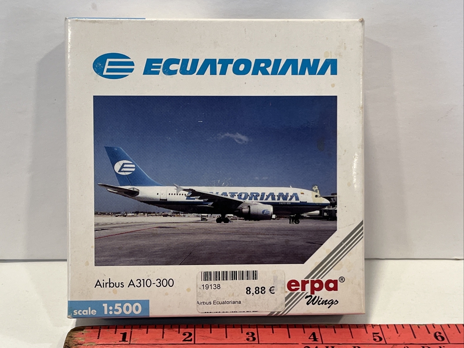 1:500 Herpa Ecuatorianna Transport Airlines Airbus A310 300 Scale Ecuador Toy