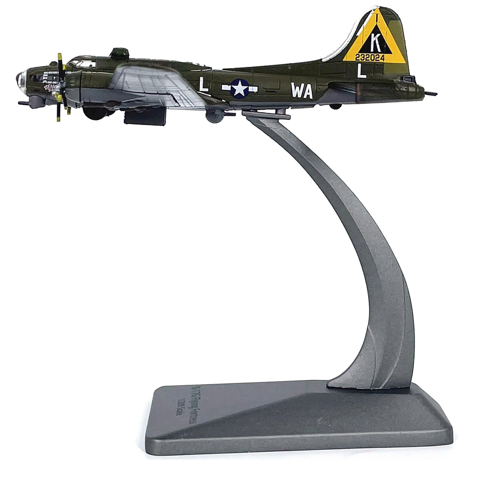 11.9cm Diecast Alloy 1/200 Scale USA Air Force B-17G Fighter Model Xmas Gift