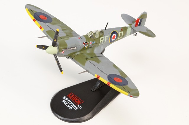Legion Models 1/72 Spitfire Mk V Airplane EN951 RAF No.303 (Polish) Sqn