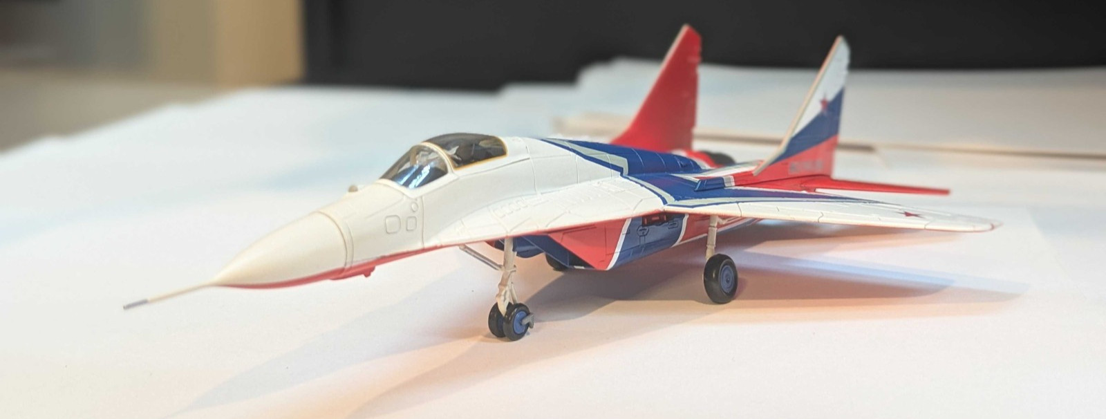 Hobby Master 1/72 Mikoyan MiG-29 Fulcrum Russian Strizhi Swifts MAKS 2019 6511B