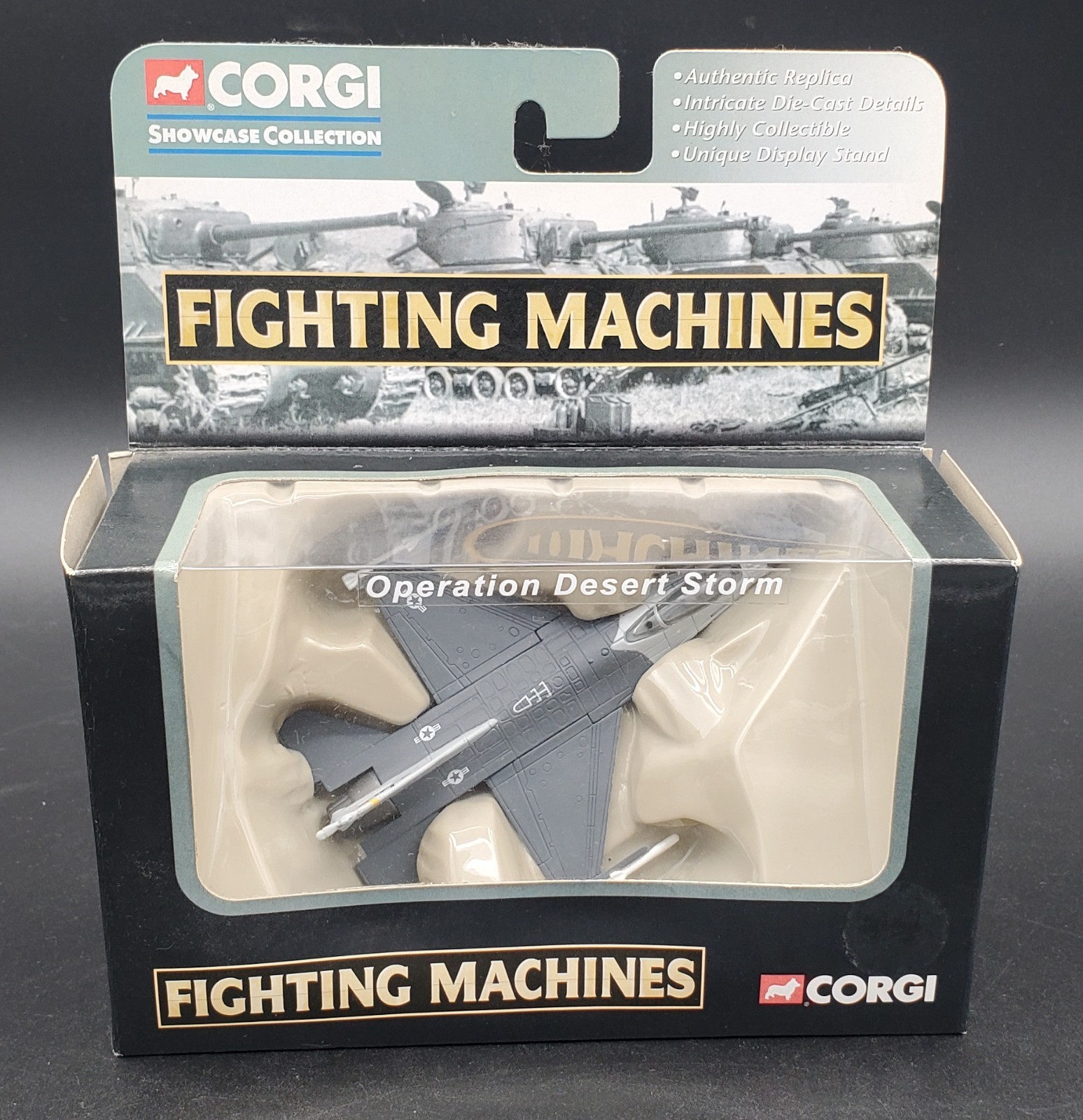Corgi Showcase Collection F-16 Fighting Falcon Operation Desert Storm SHIPS FREE