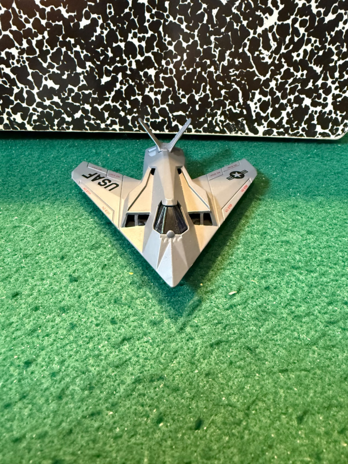 Vintage 1990 Matchbox Sky Busters F-117A Stealth Fighter SB36 Aircraft