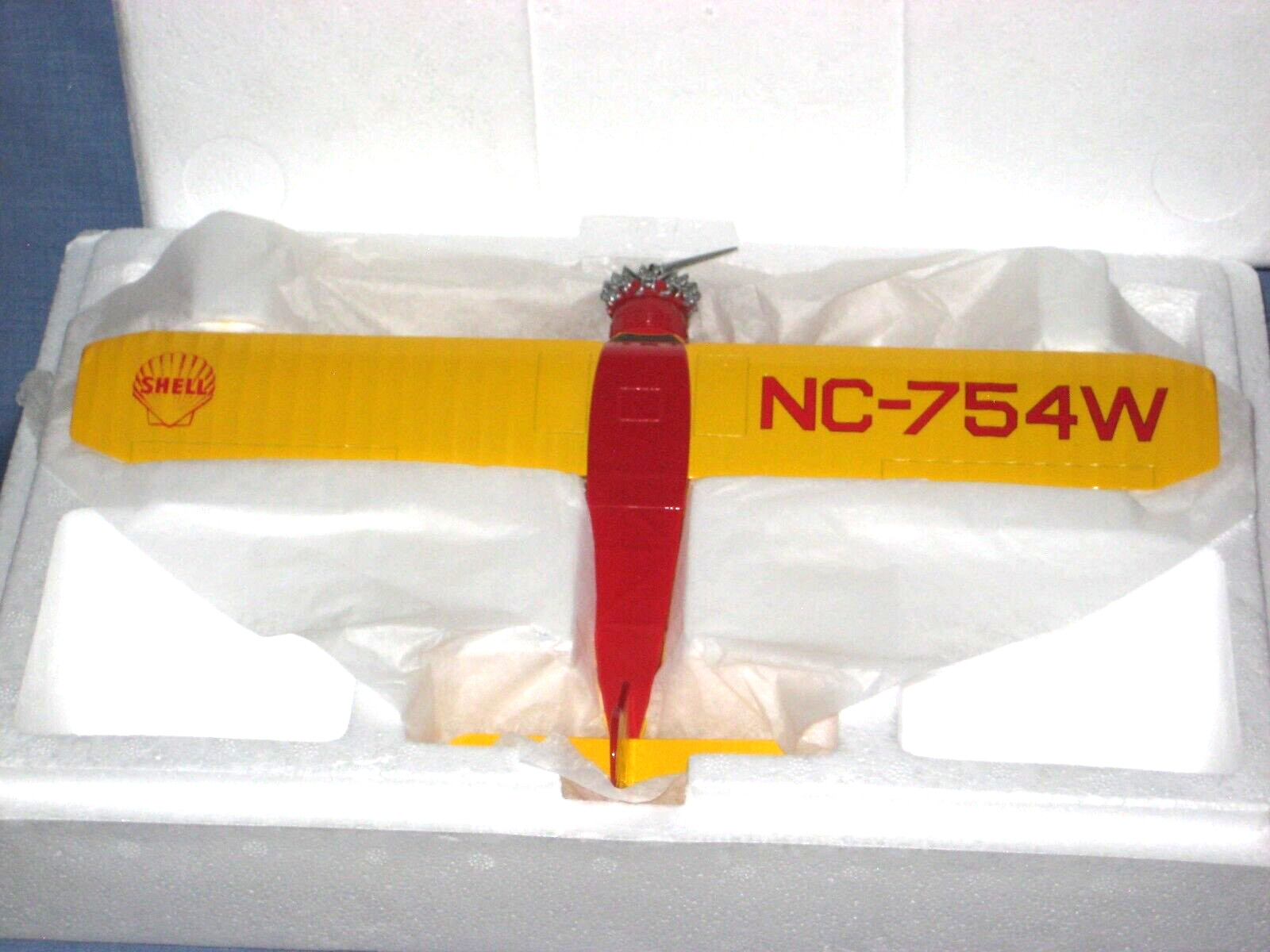 Shell Oil Bellanca Skyrocket Airplane Model Historical Racing Series Die Cast