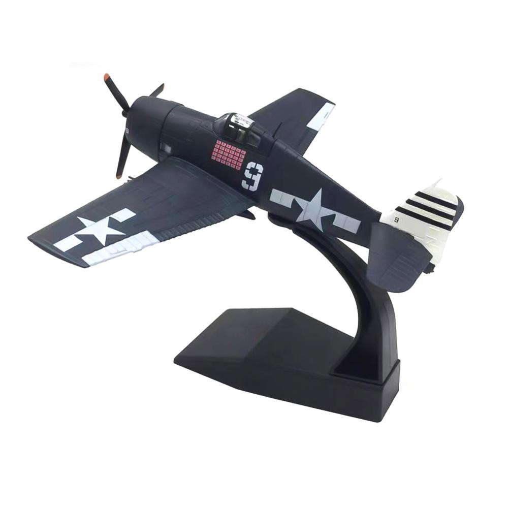 1/72 WWII U.S. F6F Hellcat Shipboard Fighter Military Aircraft Model Ornaments
