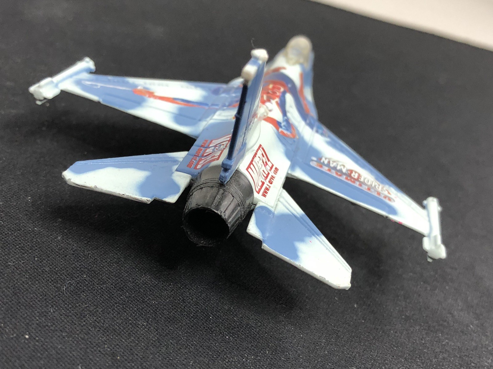 Marvel Maisto Die-Cast P-61 Daredevil F6F Hellcat Wolverine F-16 Spider-Man Jets