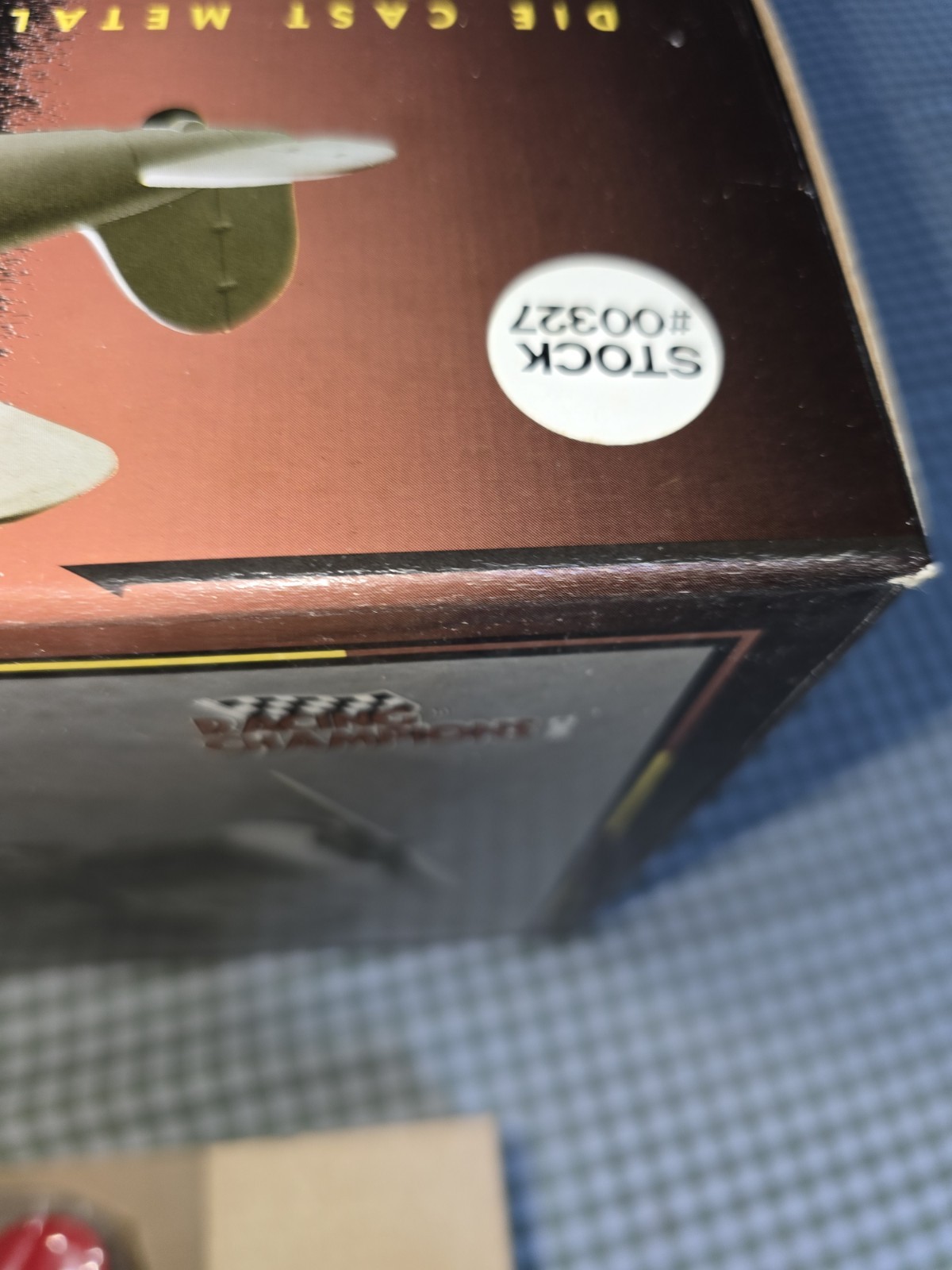 1932 Lockheed Vega Model 5 DieCast Airplane Collector Series Bank NIB #00327