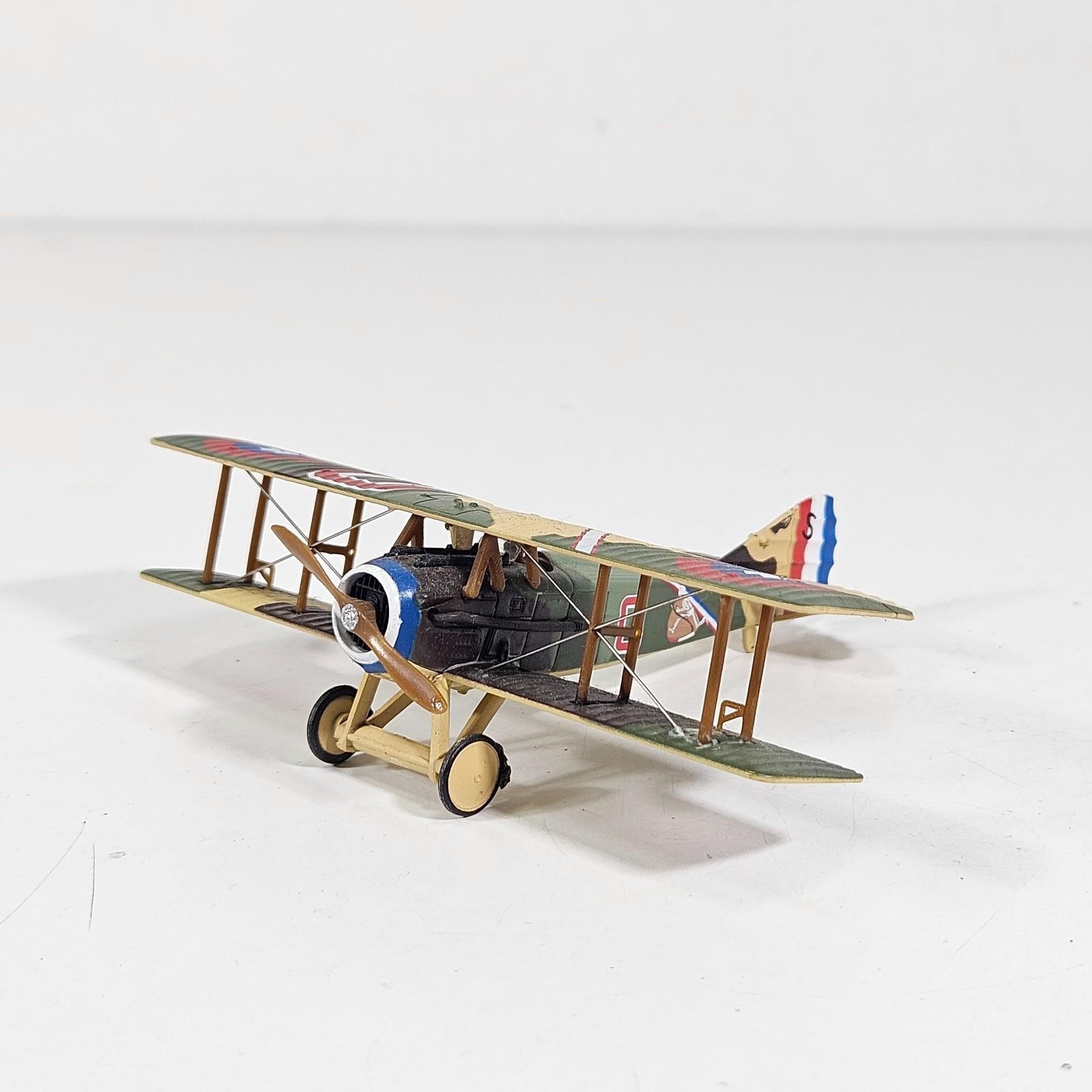 Job Lot of 2 small Scale Diecast WWI SPAD S.XIII US Army Unbox Aircraft Model