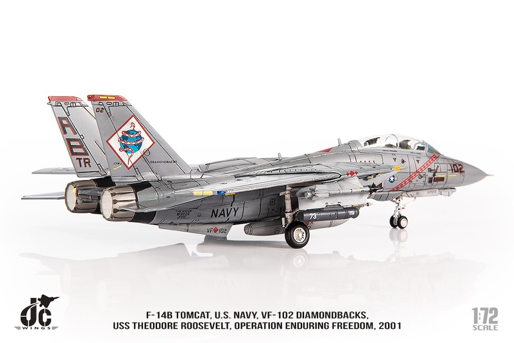 JC Wings 1/72 F-14B Tomcat US Navy VF-102 Diamondbacks Op. Enduring Freedom 2001