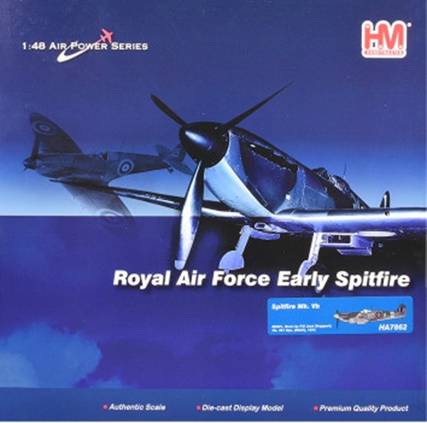 Hobby Master 1:48 RCAF Supermarine Spitfire Mk. Vb Clipped Wing Fighter, HA7862