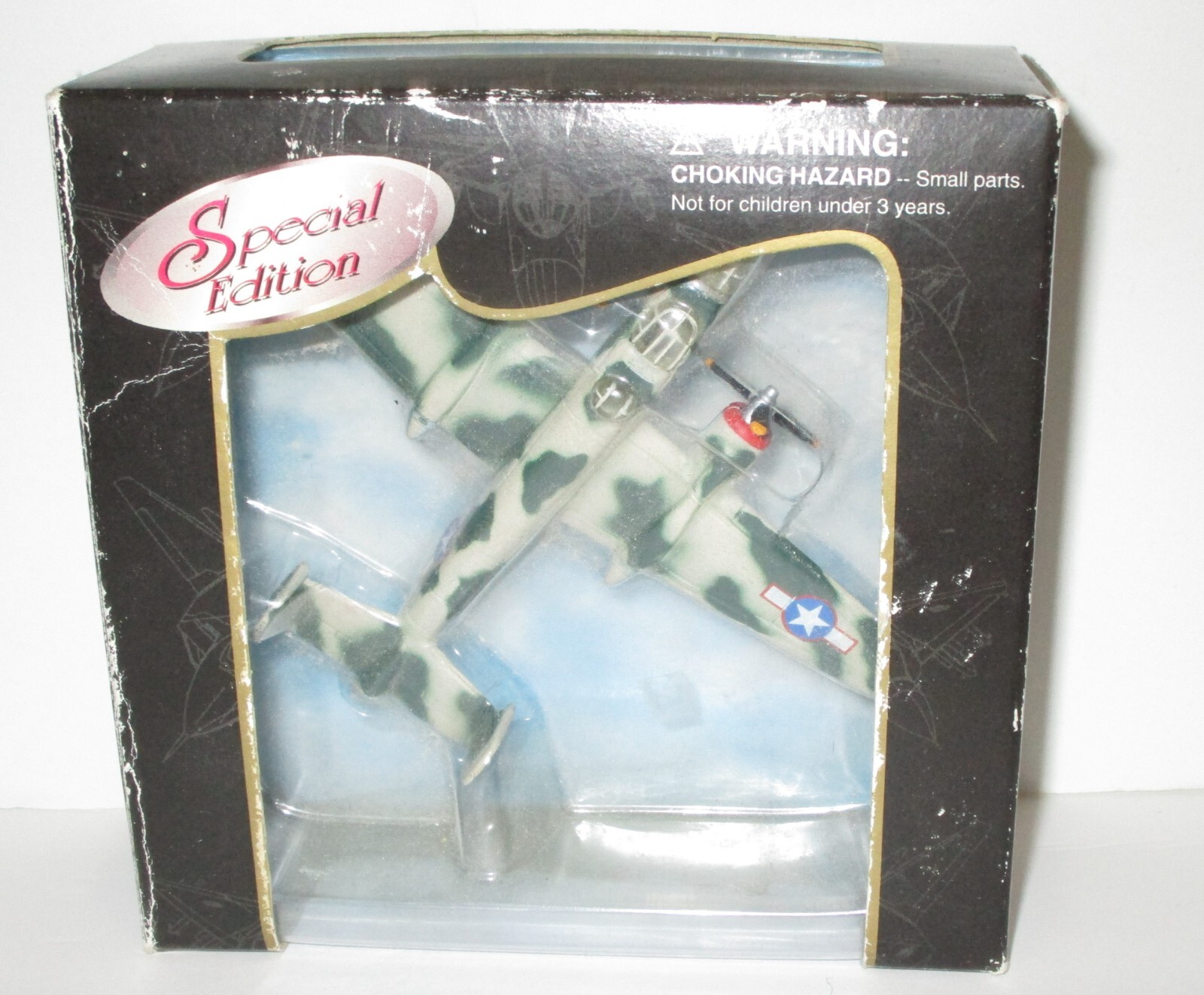 1997 MAISTO AIRFORCE TAILWINDS SE WWII USAF B-25J MITCHELL WITH UNIQUE PAINT SCH