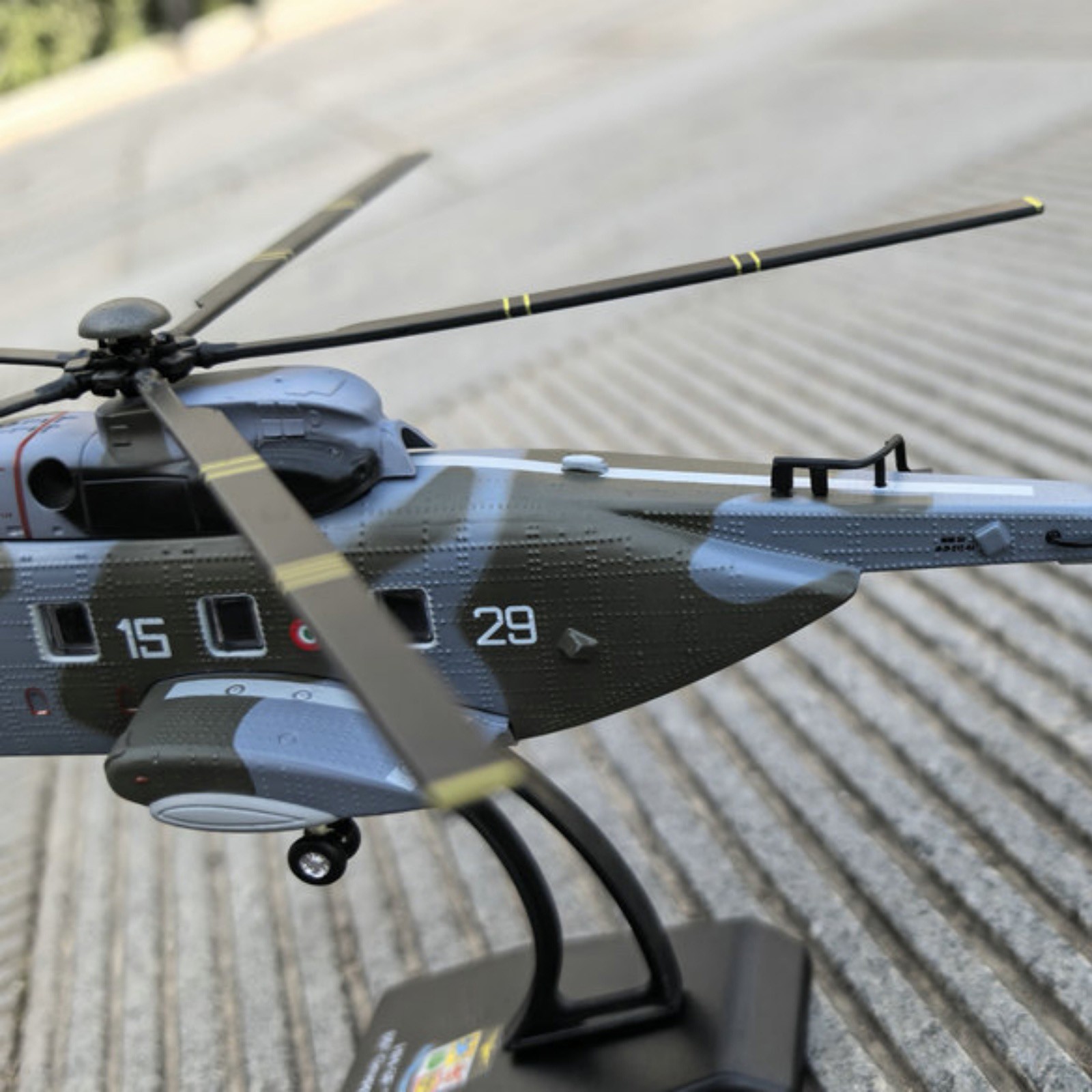 Italian Air Force HH-3F Pelican Helicopter 18cm Diecast Alloy Finished Model