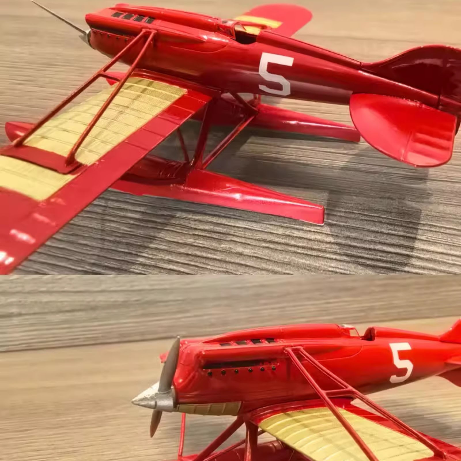 1/72 Scale Macchi M.39 Racing Seaplane Alloy Model with Display Stand Included