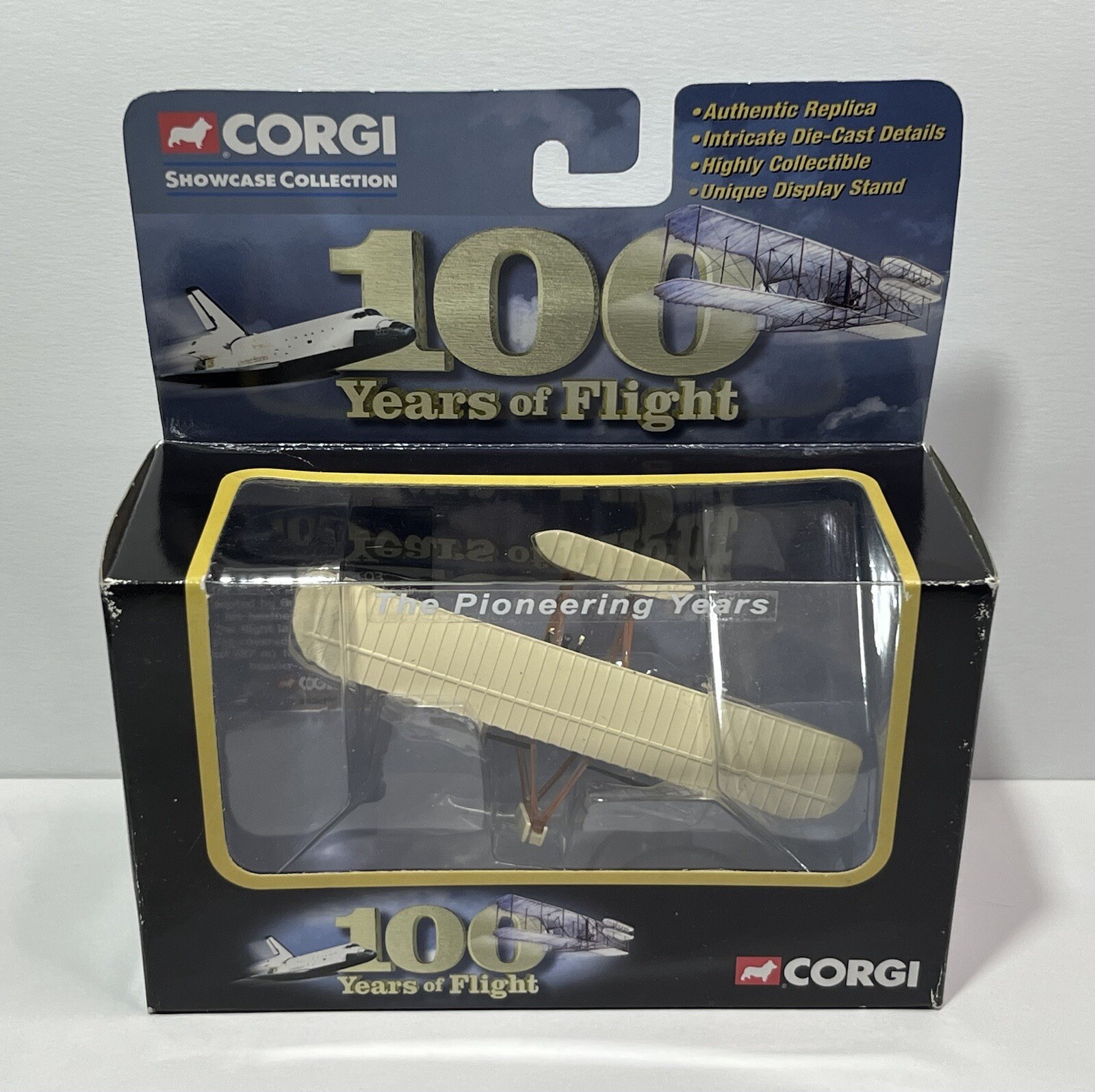 Corgi 100 Years of Flight Kitty Hawk Wright Brothers Flyer Airplane “Pioneering”