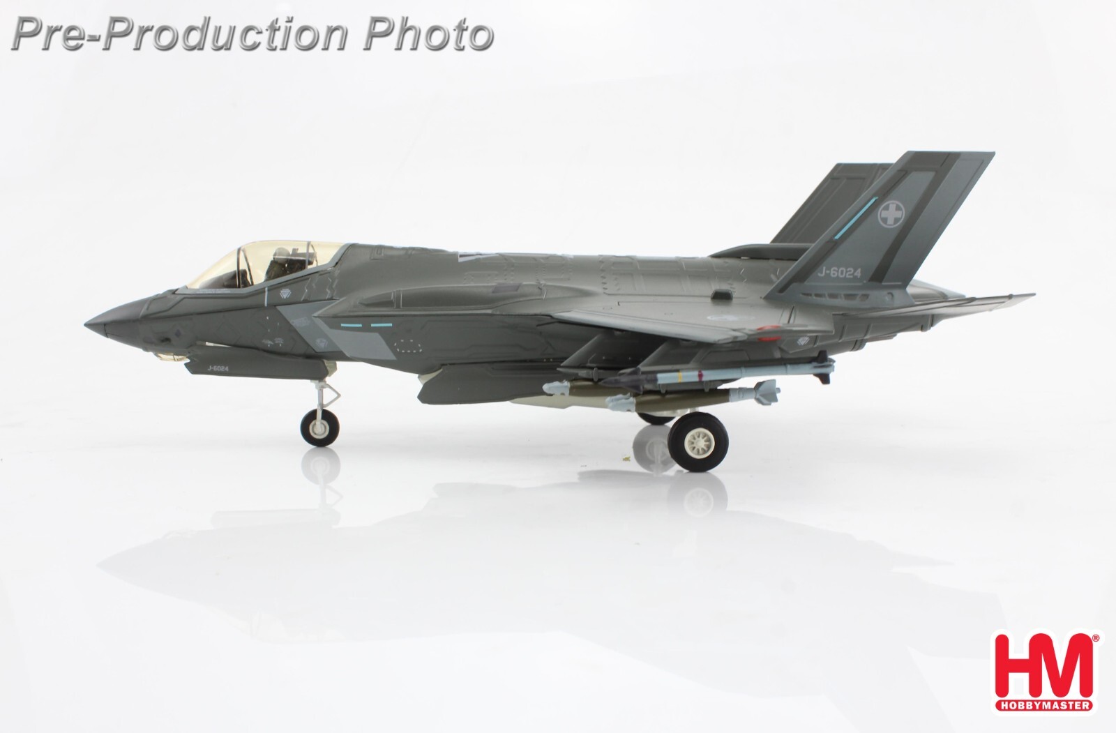 Hobby Master HA4438, Lokheed F-35A Lightning II J-6024, Swiss Air Force, 1:72