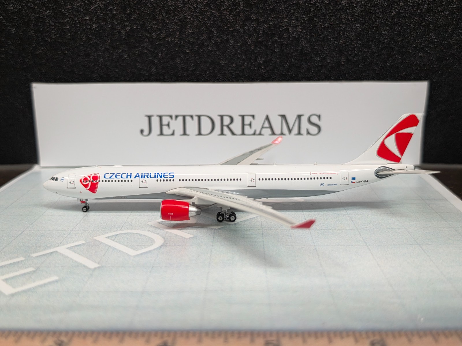 1/400 CZECH AIRLINES AIRBUS A330-300 2012’S COLORS 90 YEARS OK-YBA PHOENIX MODEL