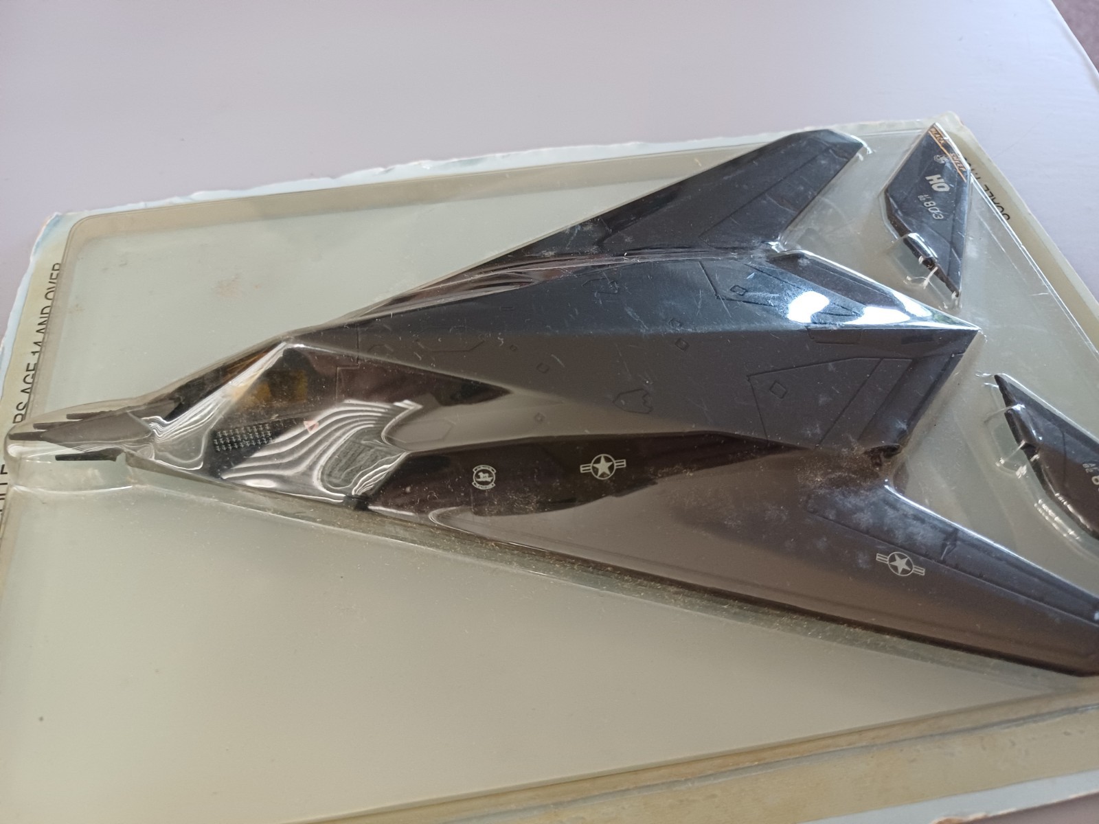 Fabbri Diecast Aircraft 1:100 Lockheed F117 Nighthawk USAF Stealth New