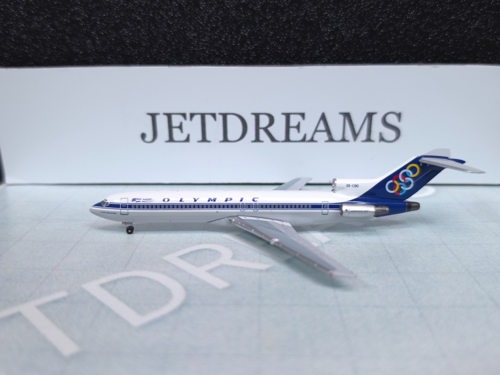 1/400 OLYMPIC AIRWAYS BOEING 727-200 1980’S COLORS SX-CBD AEROCLASSICS