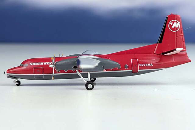 WM211016 AeroClassics F27 Friendship 1/200 Model N276MA Northwest Airlink