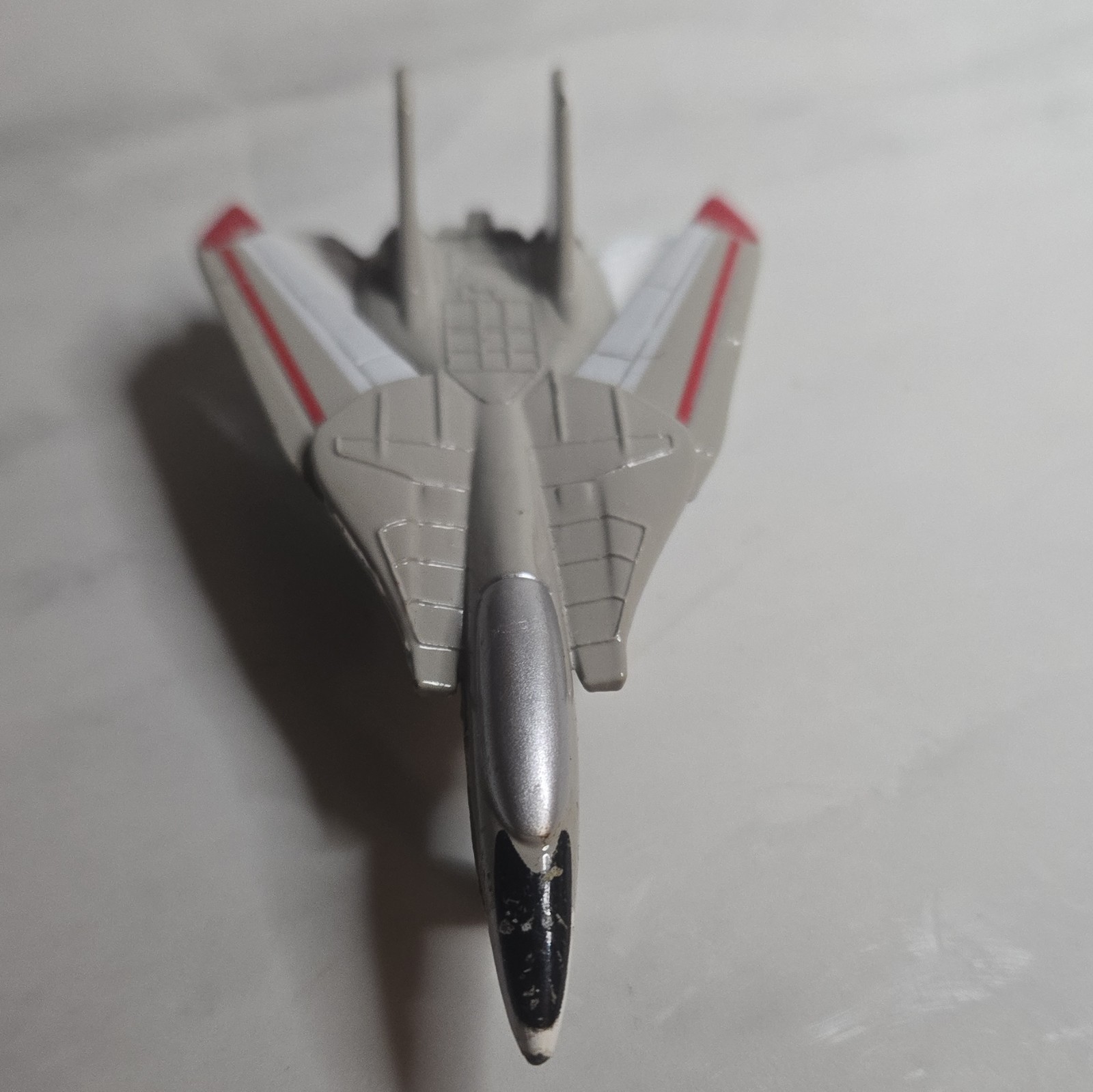 Tomica 1:143 F-14 Military Airplane Diecast Model Gray/White Red/Black
