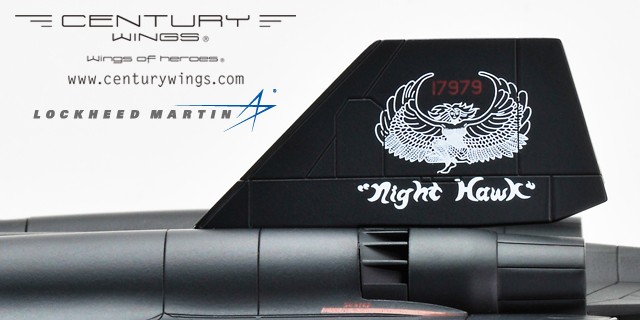 CENTURY WINGS 1/72 CW001623 SR-71A BLACKBIRD U.S.A.F 9TH SRW “NIGHT HAWK” 1990