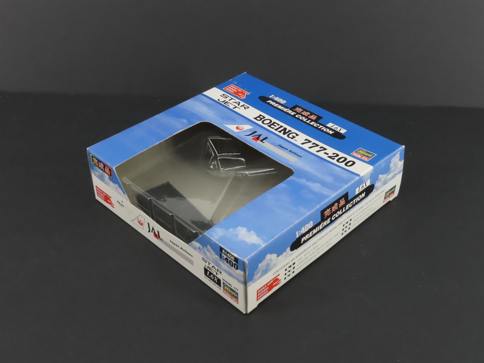 1:400 Hasegawa 61406 Die-Cast JAL Japan Airlines Boeing 777-200 Aircraft JA8983
