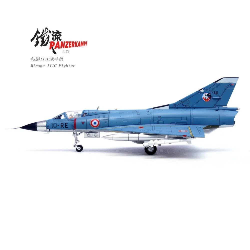Fighter Model MIRAGE IIIC 10-RE EC 2/10 SEINE FAF 1978 PANZERKAMPF 14648PC 1/72