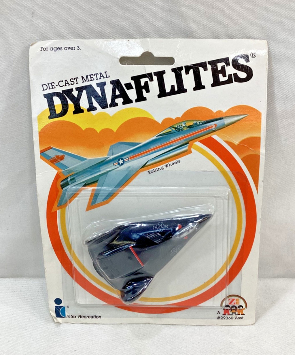 1982 Zee Toys Dyna Flites A151 Stealth Fighter Plane Concept Version FREESHIP