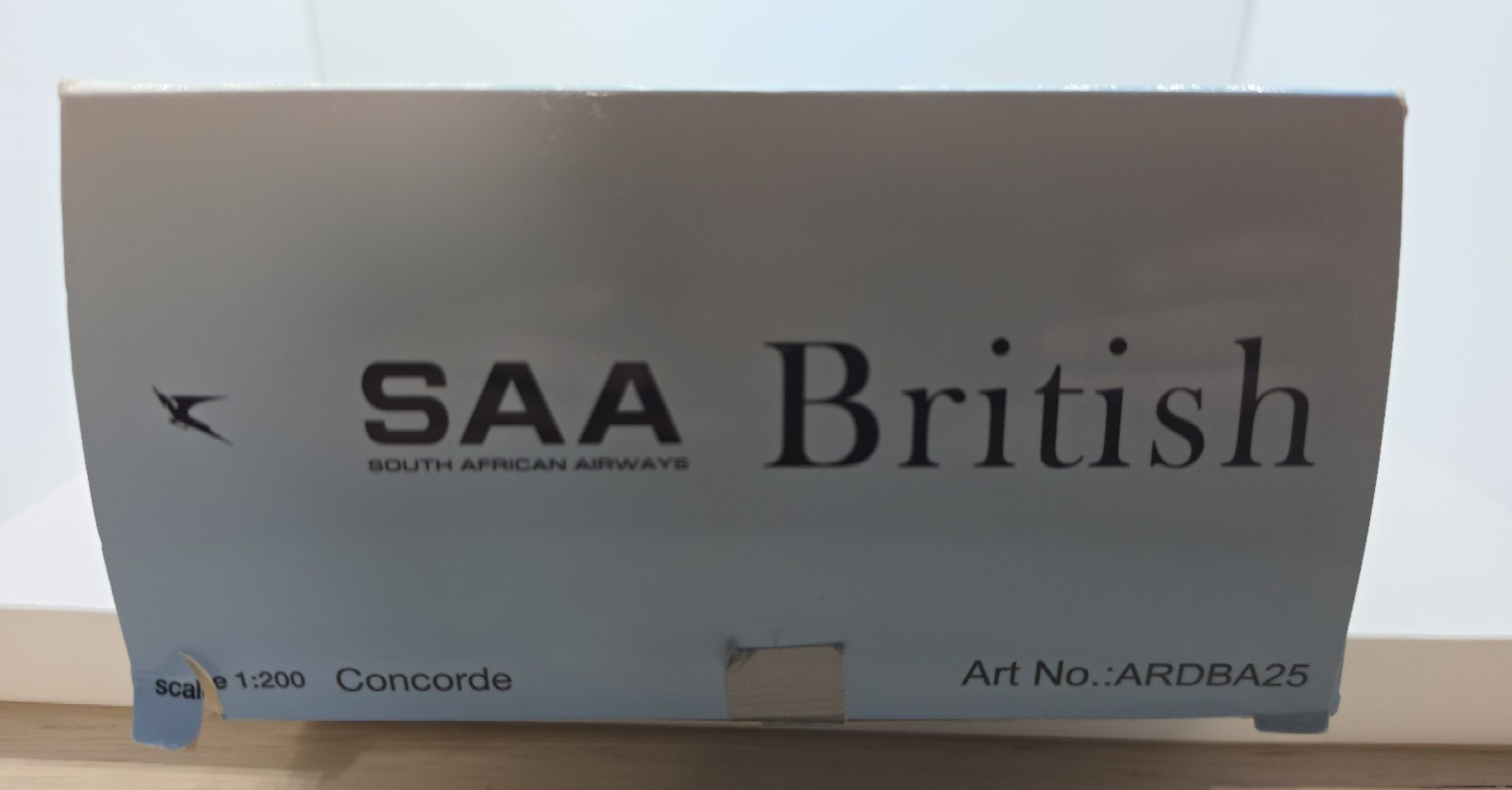 ARD Models 1:200 Concorde G-BOAC British Airways Negus SAA Red Tail ARDBA25