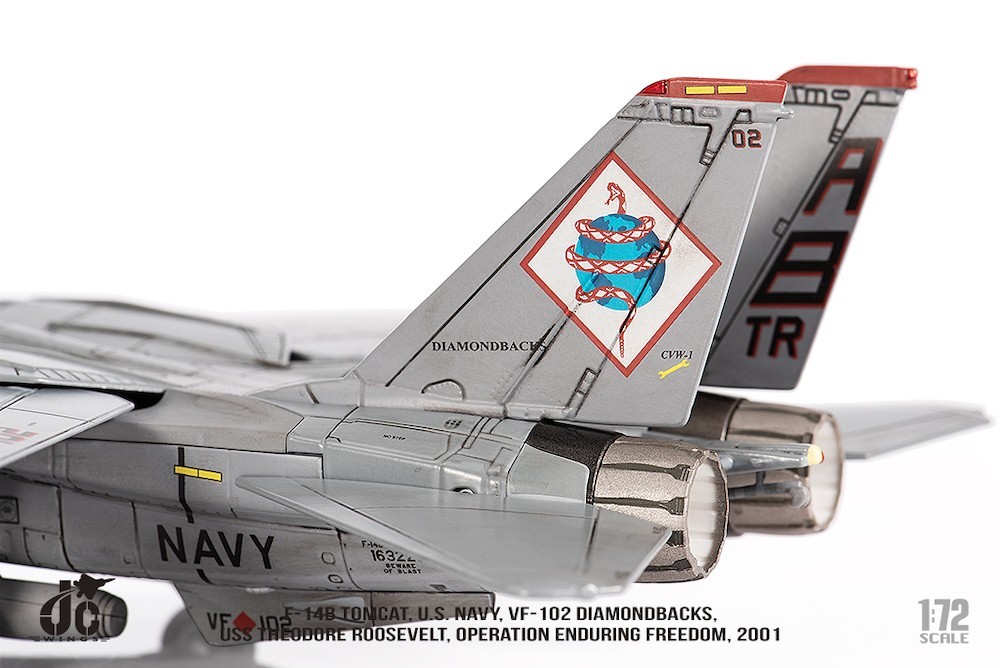 JC Wings 1/72 F-14B Tomcat US Navy VF-102 Diamondbacks Op. Enduring Freedom 2001
